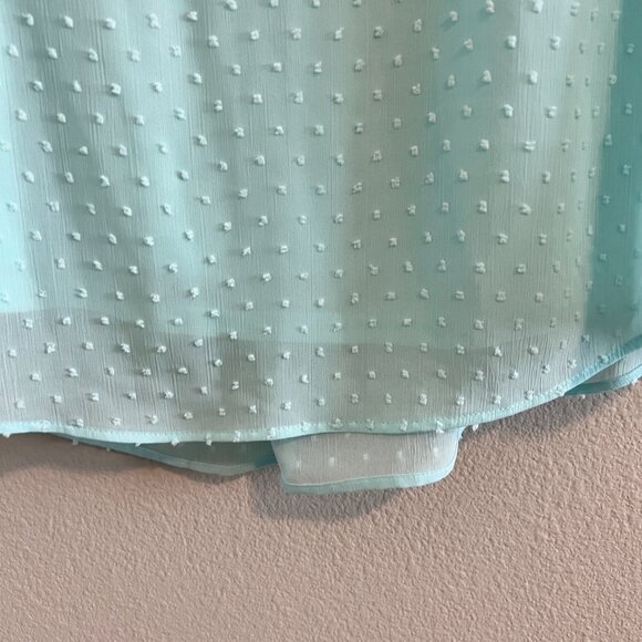 DDR2 by Daniel Rainn Swiss Dot Blouse - Sz XL (NWT) - Picture 3 of 10